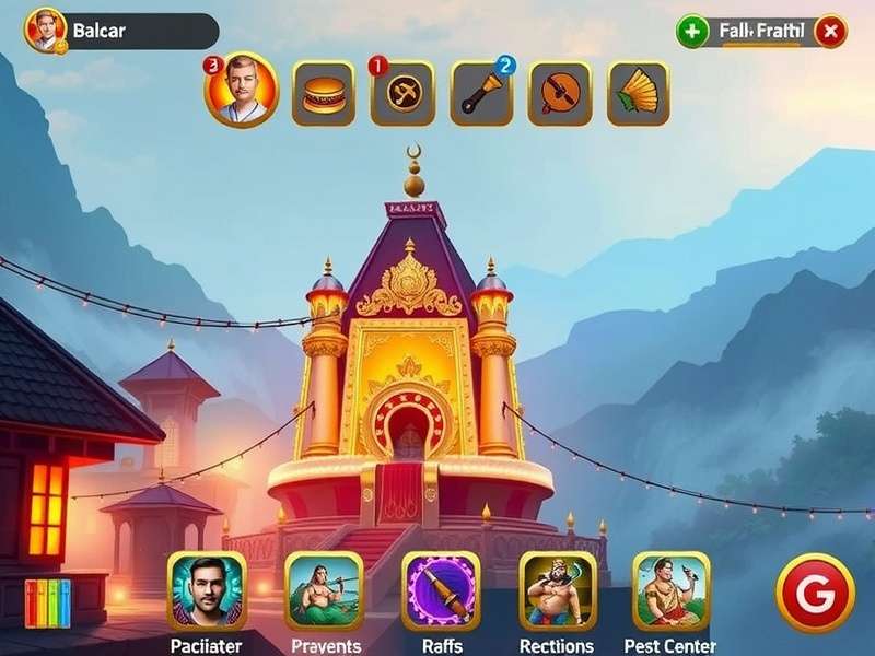 Haridwar Divine Walk Game Screenshot